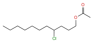 4-Chloroundecyl acetate